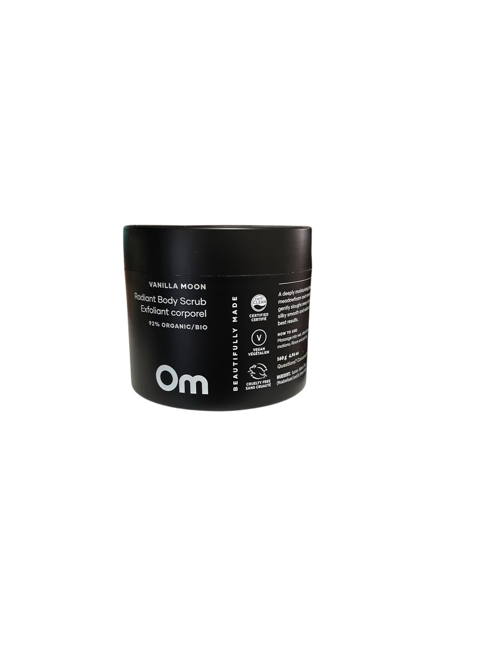 Om Vanilla Moon Radiant Body Scrub